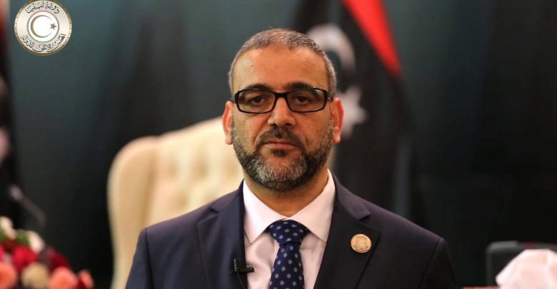 رئيس المجلس الأعلى للدولة خالد المشري